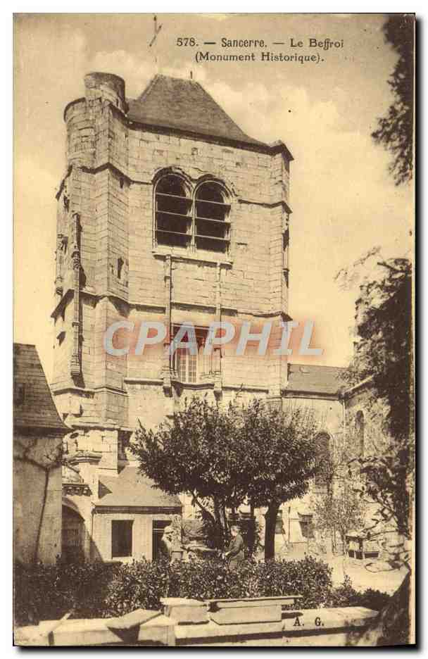 CPA Sancerre Le Beffroi