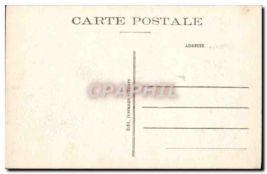 CPA Saumur Notre Dame des Ardilliers et la Loire — Rückseite