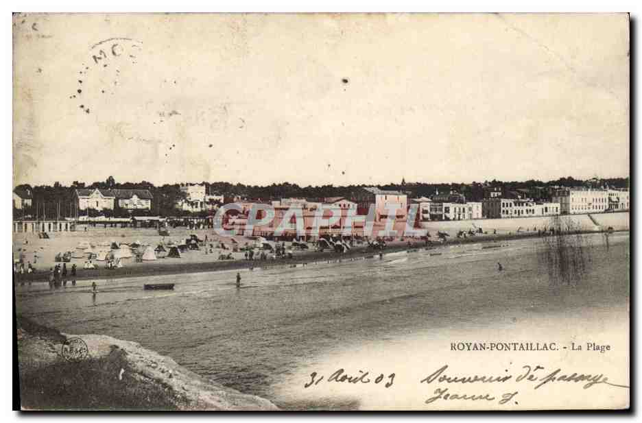 CPA Royan Pontaillac La Plage
