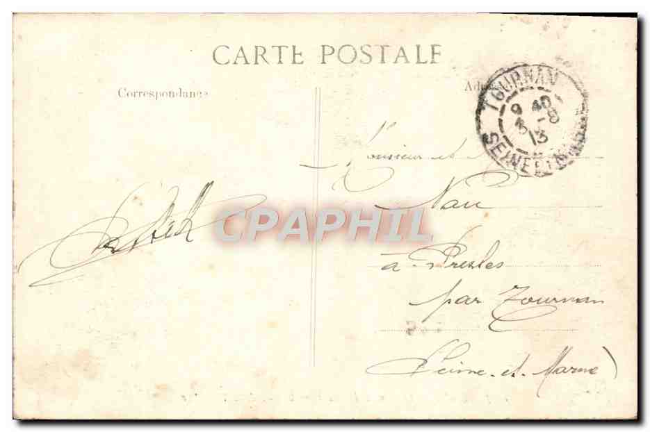 LYON — Le Pont de la Boucle et le Parc de la Tête d'Or — BLD, n°1267 — Verso
