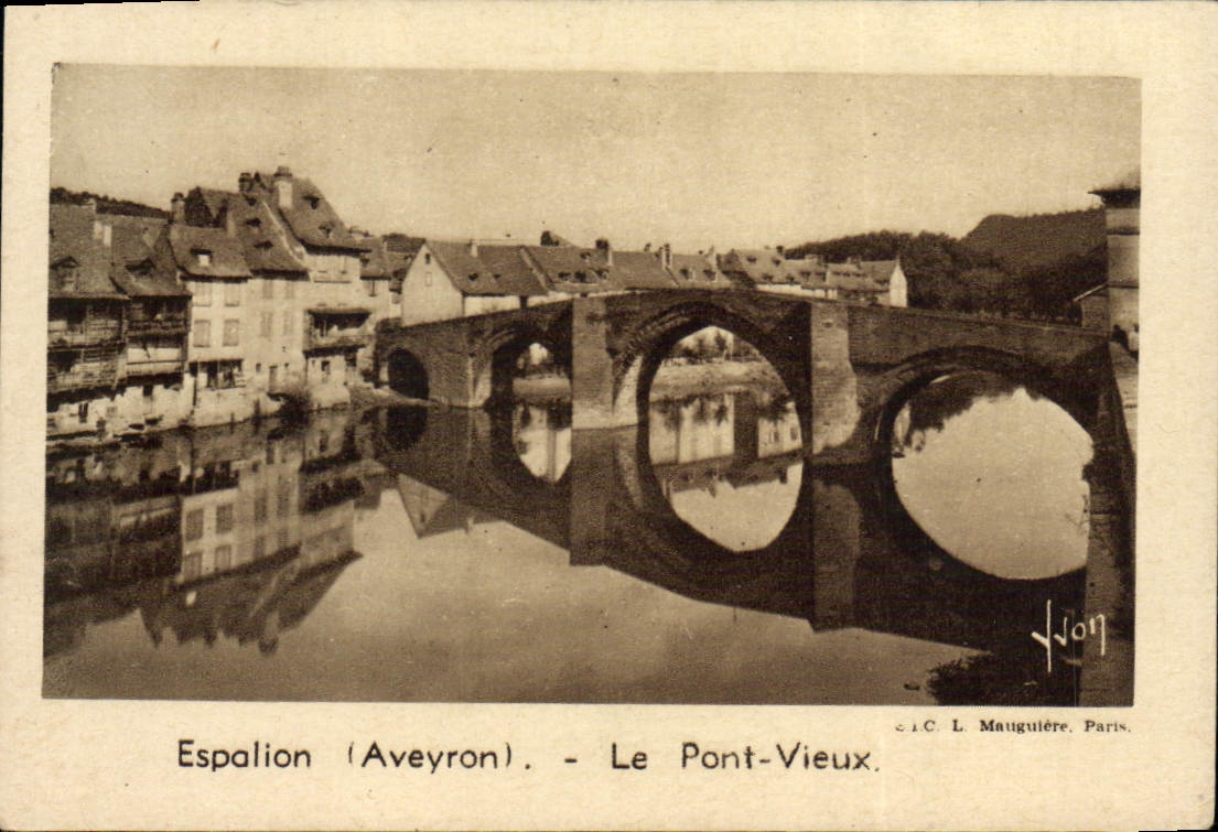 Image Quintonine Espalion Aveyron Le Pont Vieux