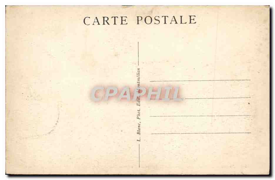 CPA Aix Les Bains La Plage au bord du lac du Bourget Douches cabines entree Bar — Verso