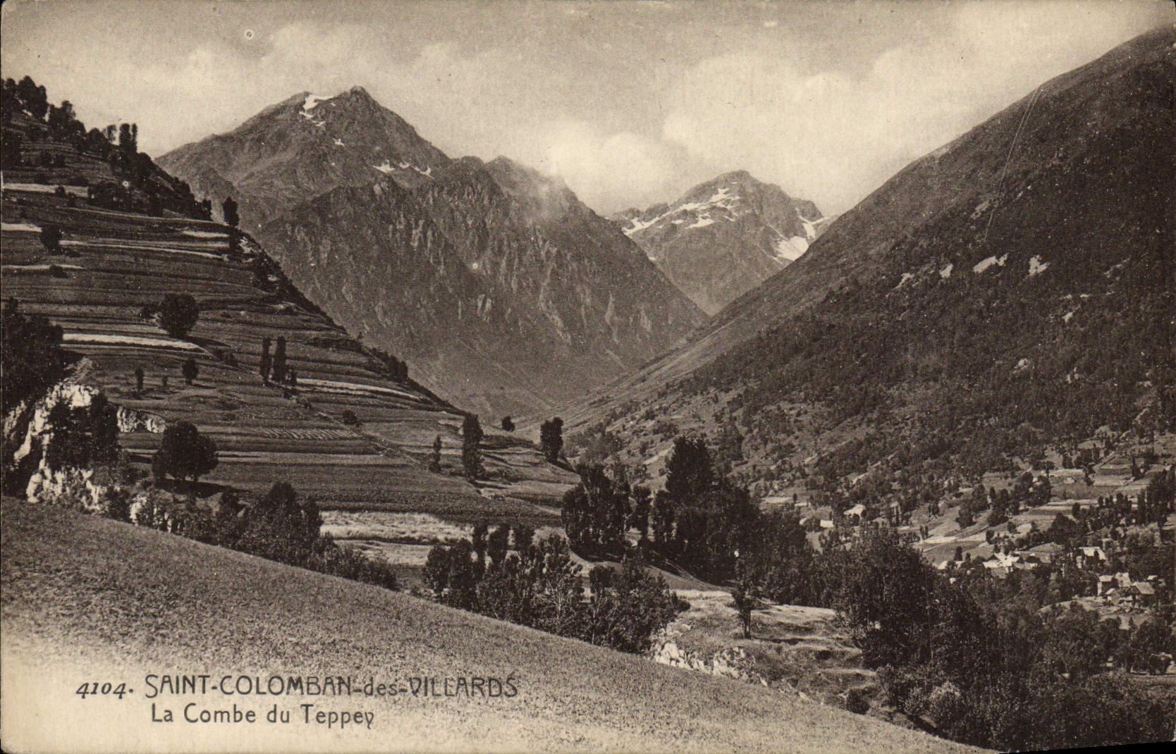 CPA Saint Colomban des Villards La Combe du TEppey