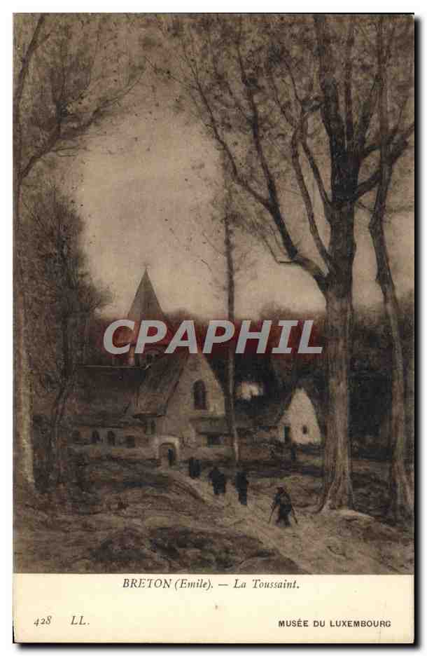 CPA Musee Du Luxembourg Paris Breton La Toussaint