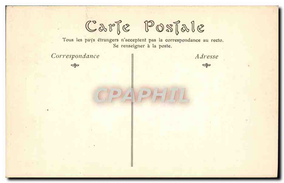 CPA Musee Du Luxembourg Paris Alexandre Cabanel Morte de Francoise de Remini — Verso