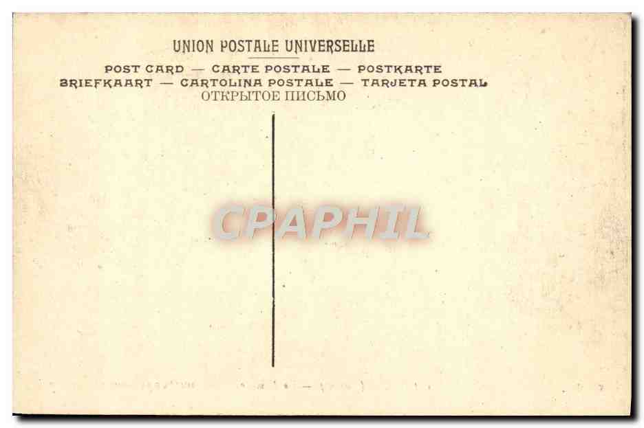 CPA Musee Du Luxembourg Paris Carriere La Famille — Verso