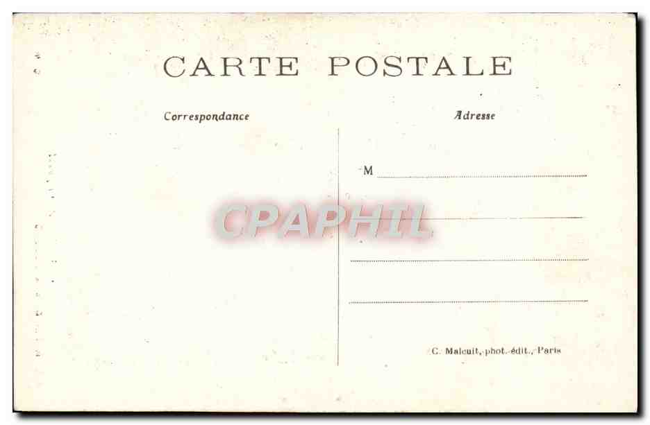 CPA Musee Du Luxembourg Paris Chabas Au Crepuscule — Verso