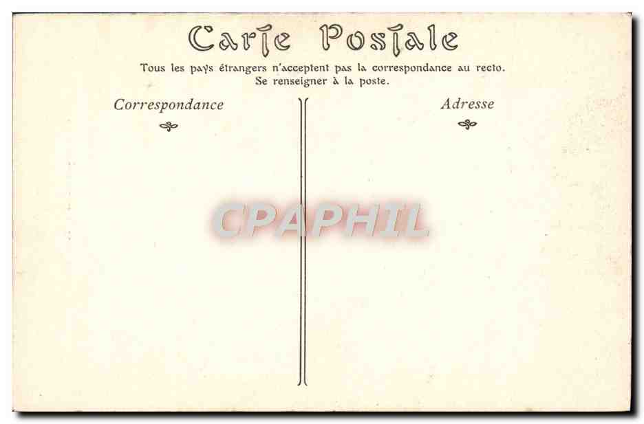 CPA Musee Du Luxembourg Paris Charles Chaplin Souvenirs — Rückseite