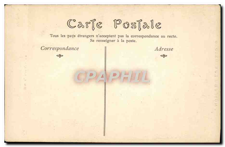 CPA Musee Du Luxembourg Paris Mlle A Delasalle Benjamin Constant — Verso