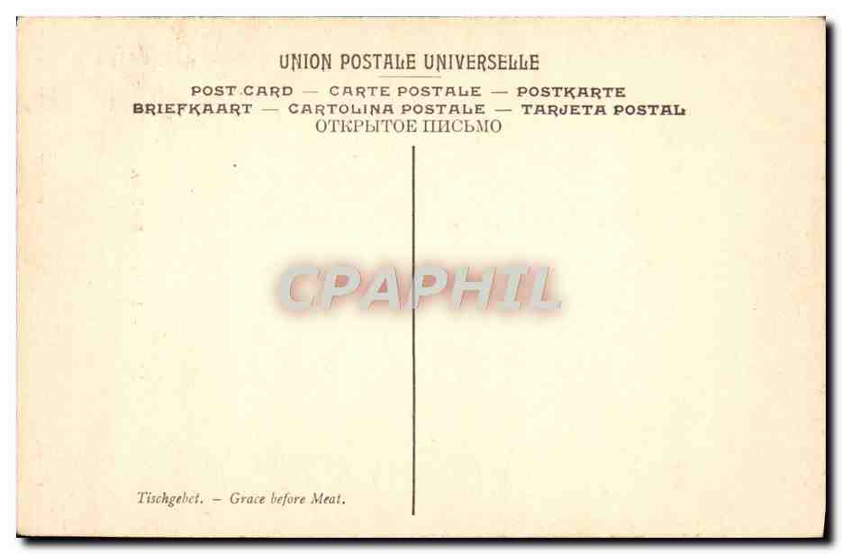 CPA Musee Du Luxembourg Paris Desire Lucas Benedicite — Verso