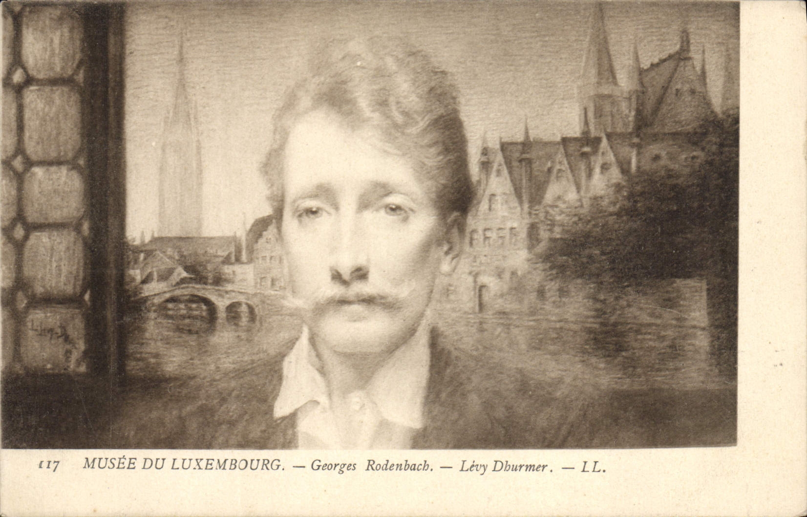 CPA Musee Du Luxembourg Paris Georges Rodenbach Levy Dhurmer
