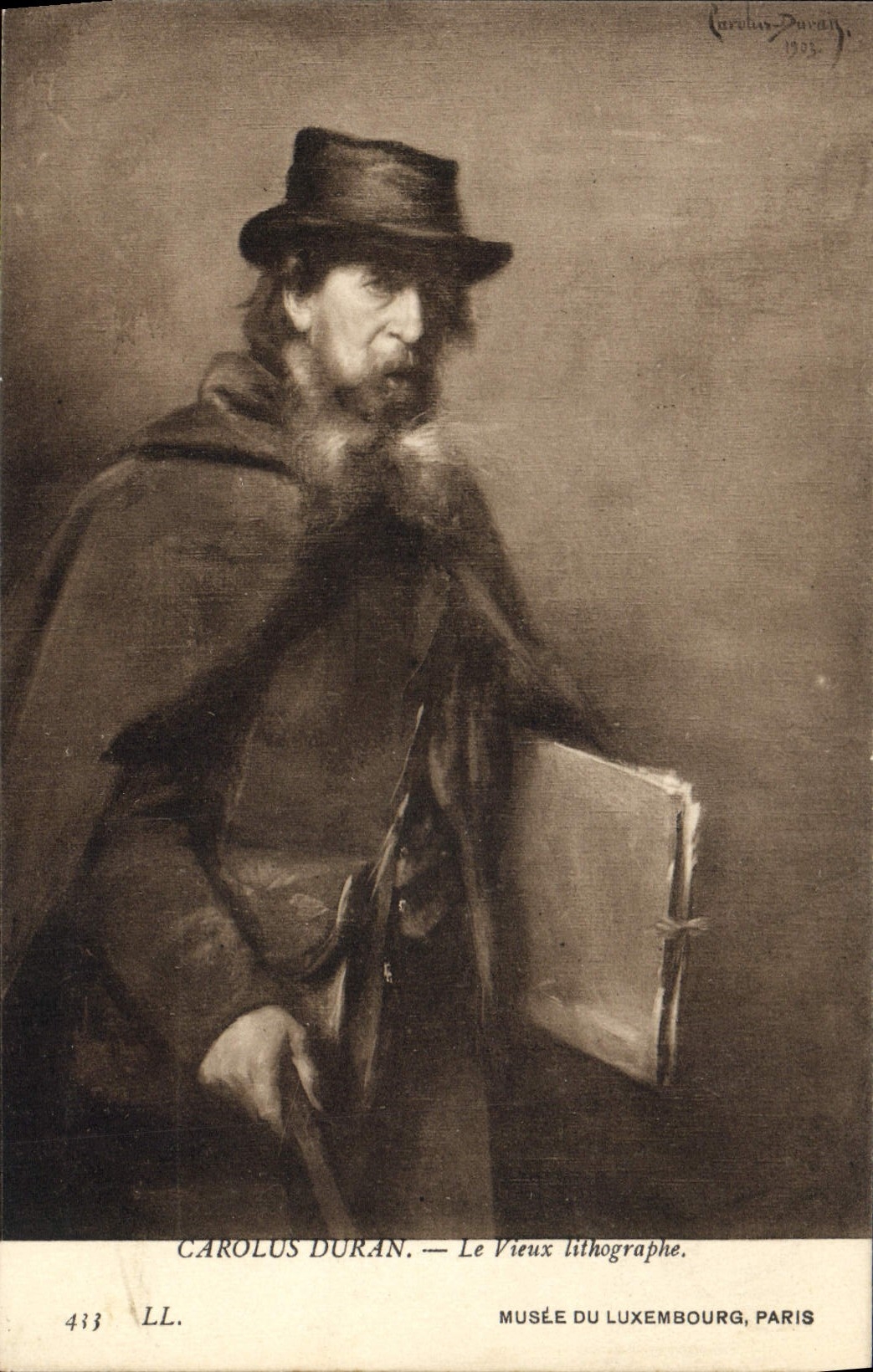 Carolus Duran — Le Vieux lithographe — Musée du Luxembourg, Paris