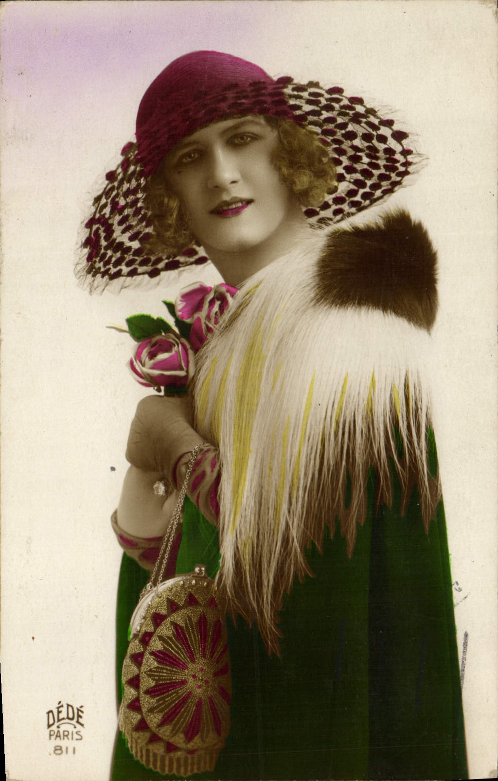 CPA Fantaisie Femme 