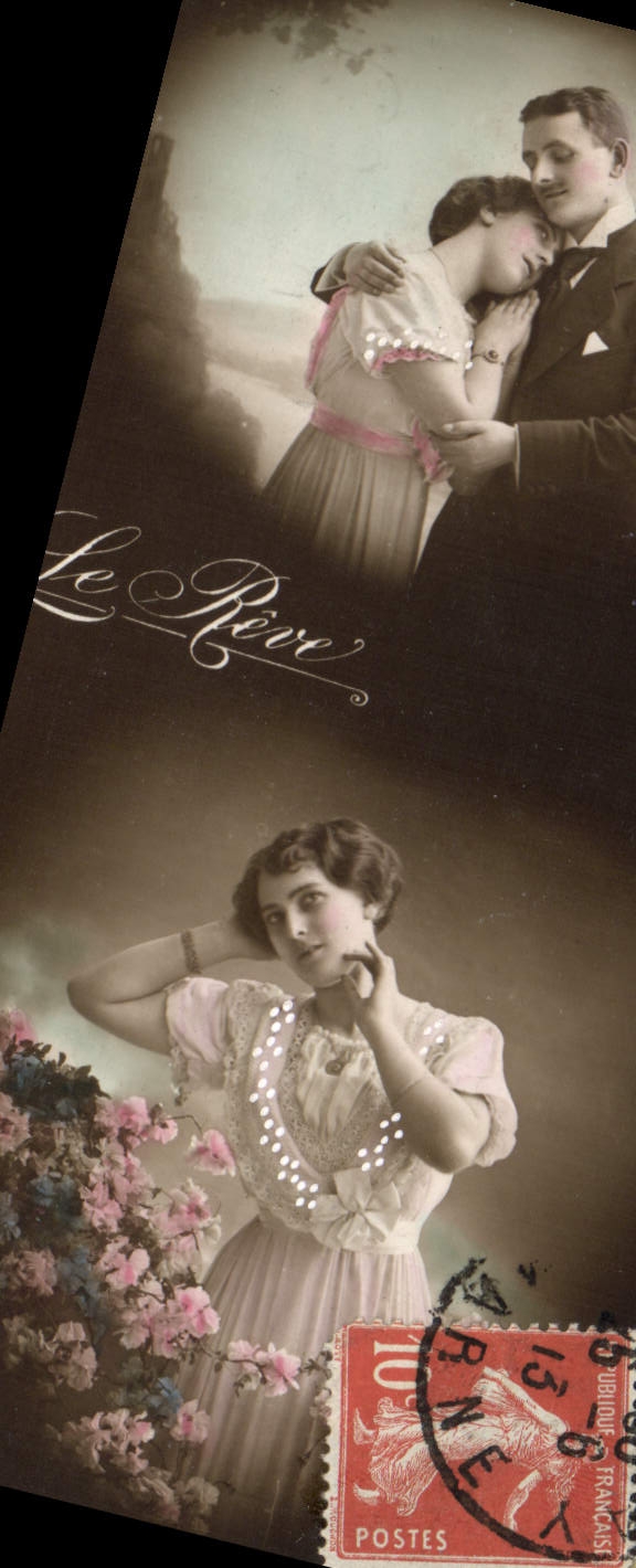 CPA Fantaisie Femme Le reve