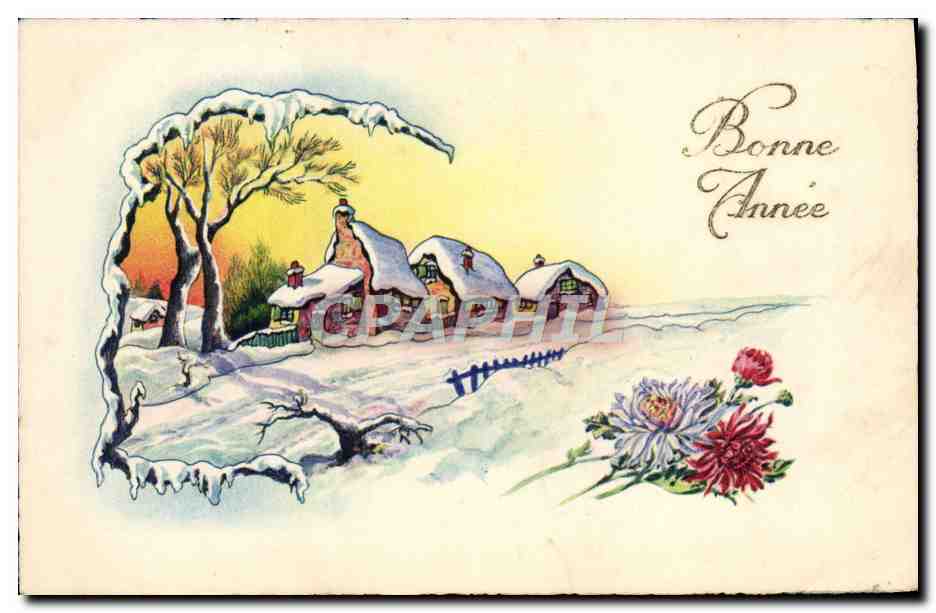 CPA Bonne Annee