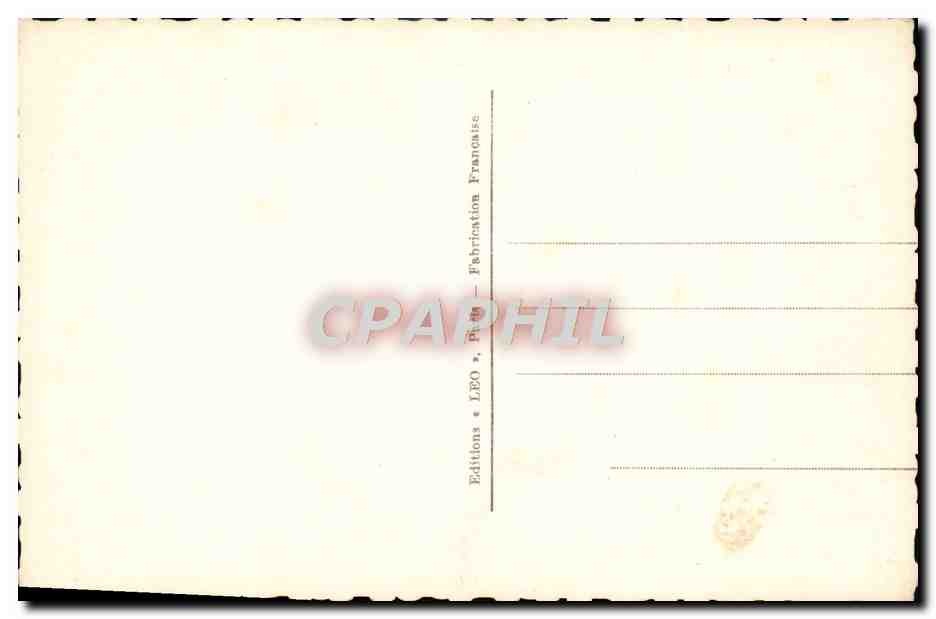 CPA Plaisir D'Amour Femme — Back
