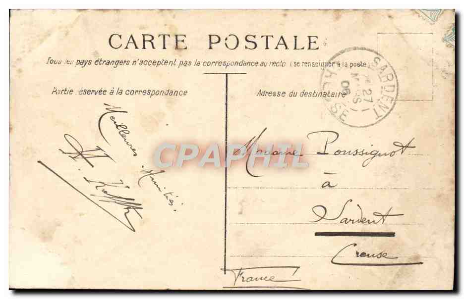 CPA Fantaisie Enfant — Rückseite