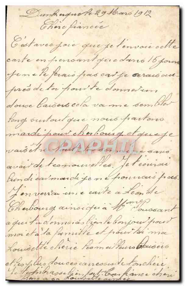 CPA Fantaisie Femme le reve — Rückseite