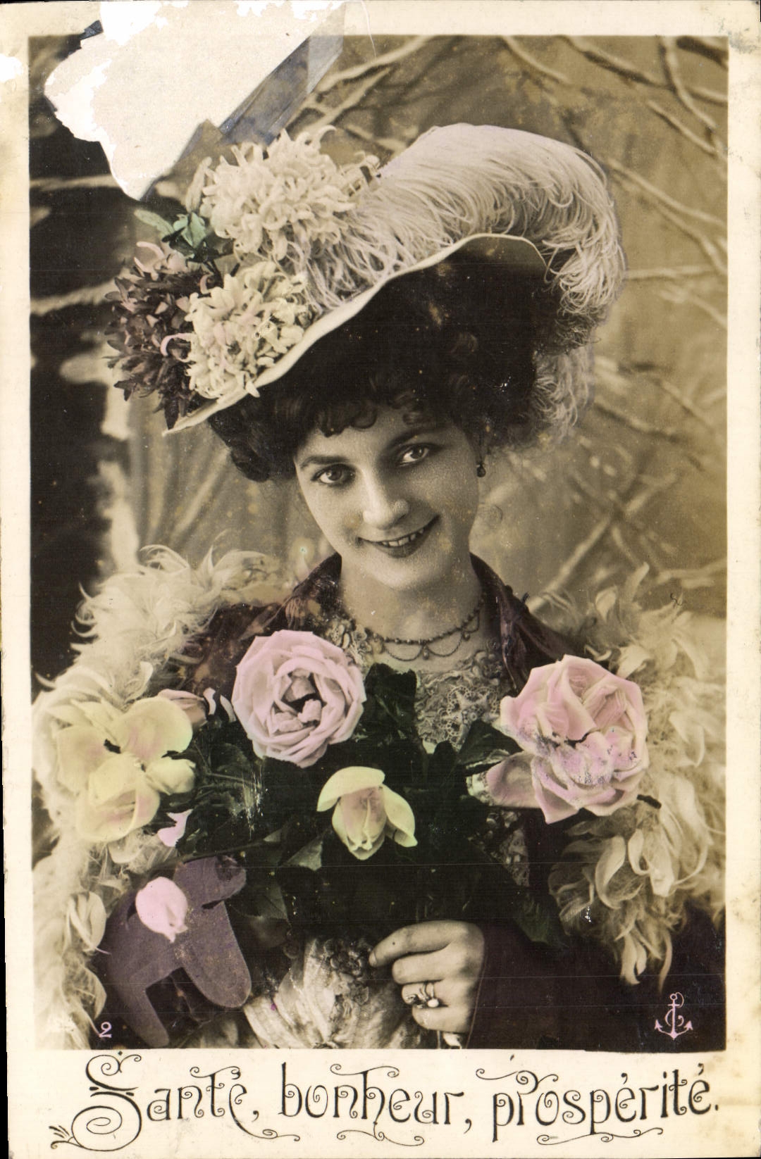 CPA Fantaisie Femme