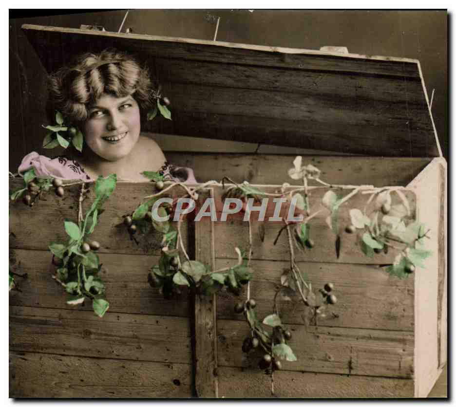 CPA Fantaisie Femme