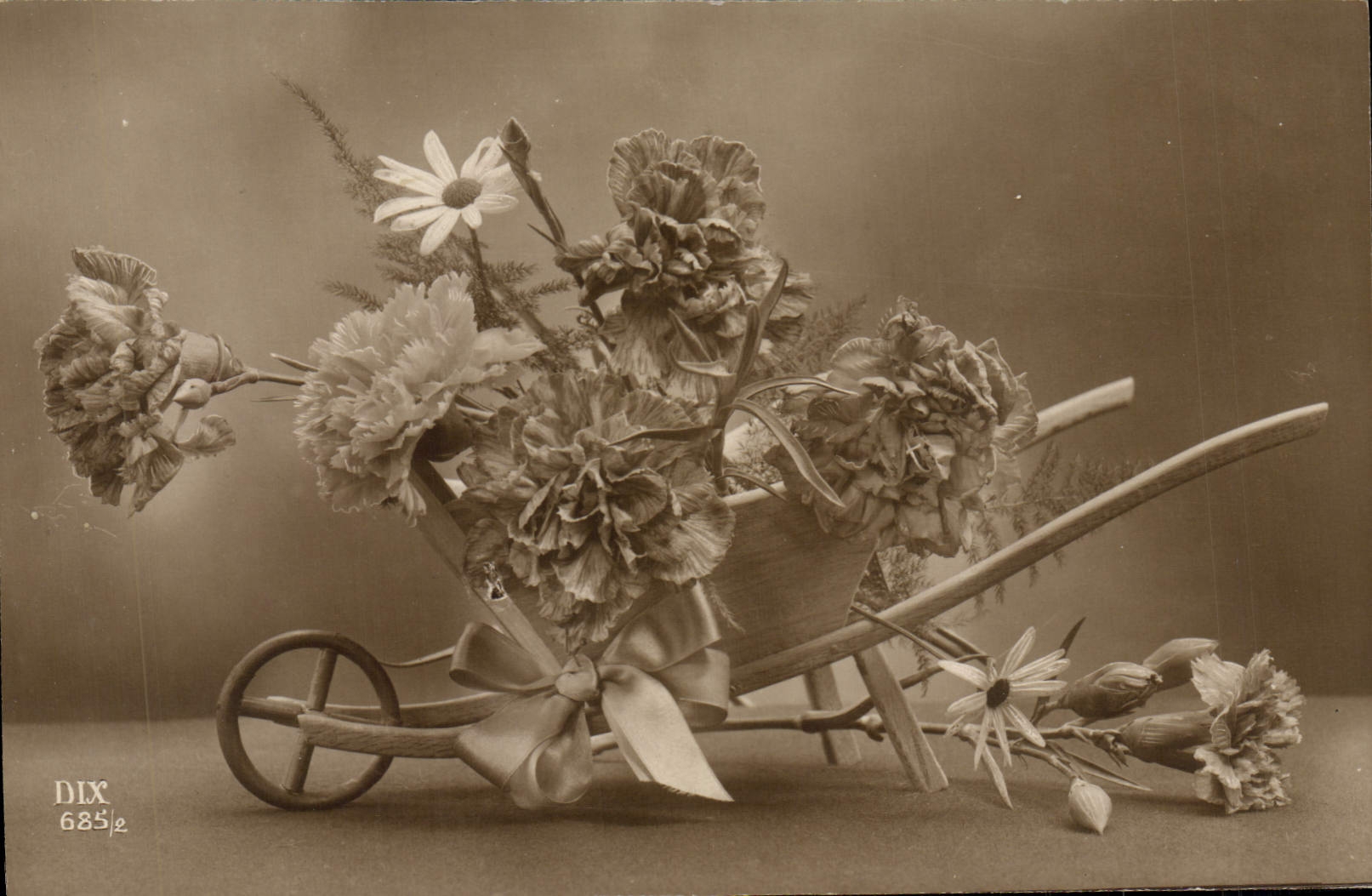 CPA Fantaisie Fleurs