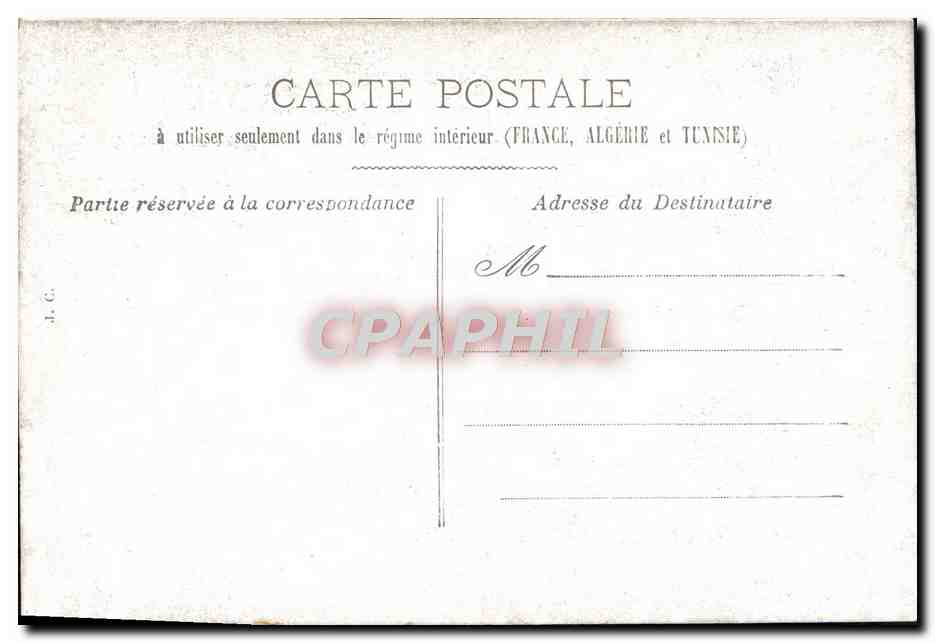 Theaterszene — Drei Personen — Verleger J.C. (Nr. 47) — Rückseite