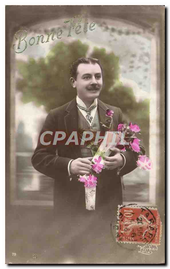 CPA Fantaisie Homme