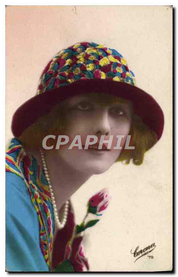 CPA Fantaisie Femme