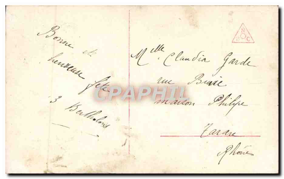 CPA Fantaisie Enfant — Rückseite
