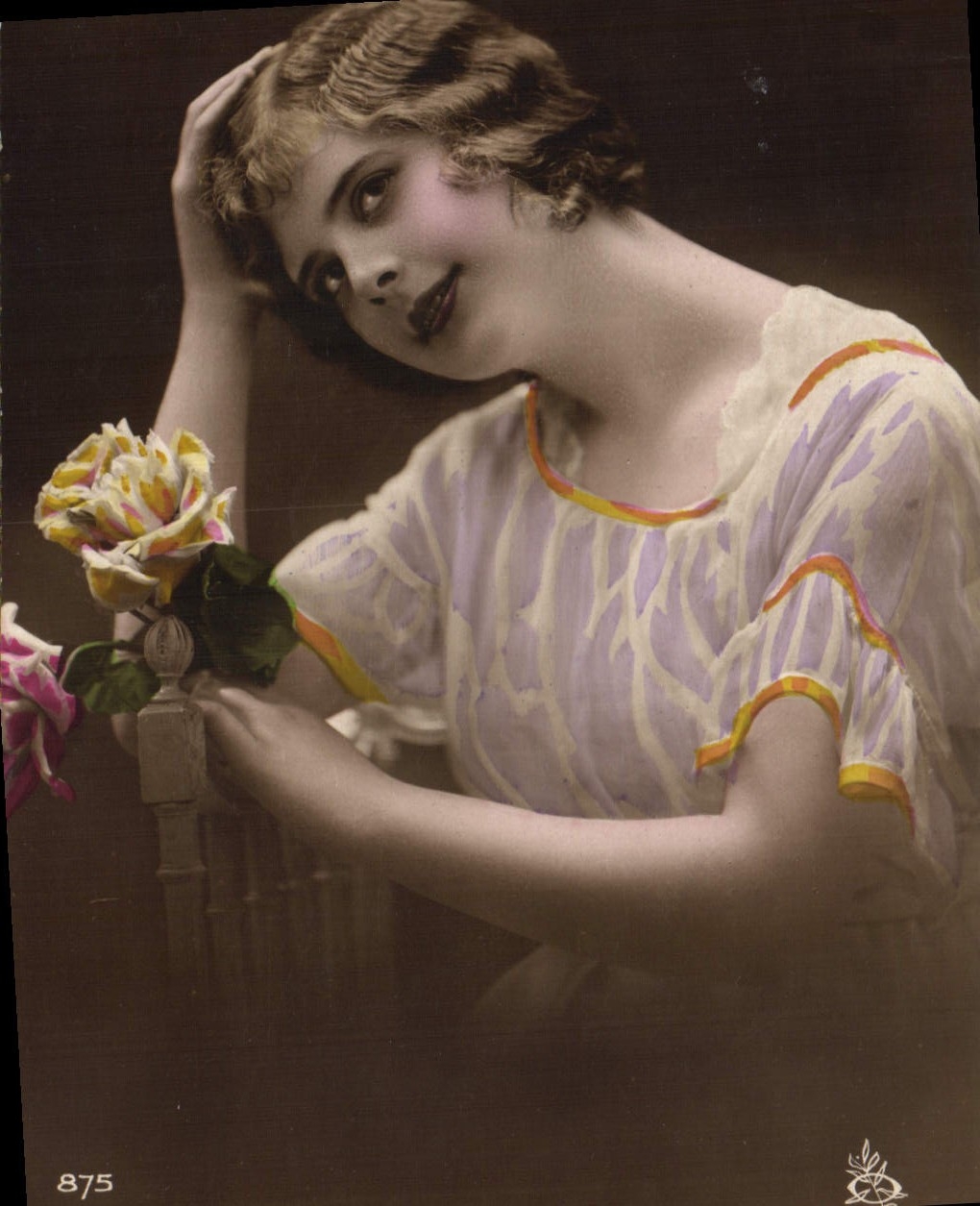 CPA Fantaisie Femme