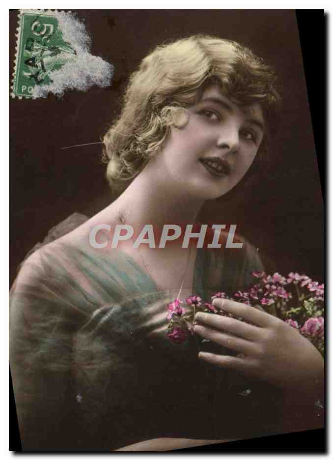 CPA Fantaisie Femme