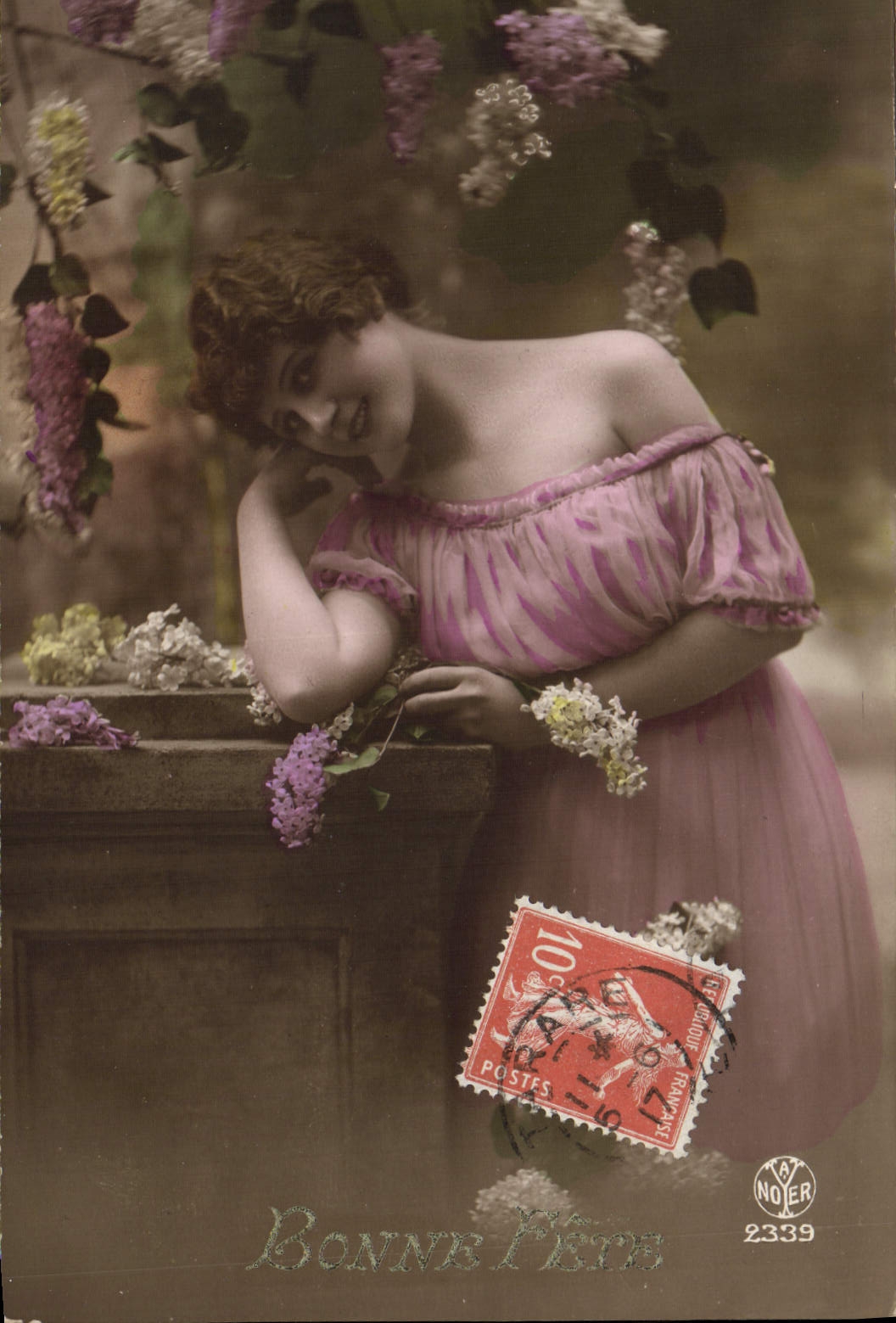 CPA Fantaisie Femme