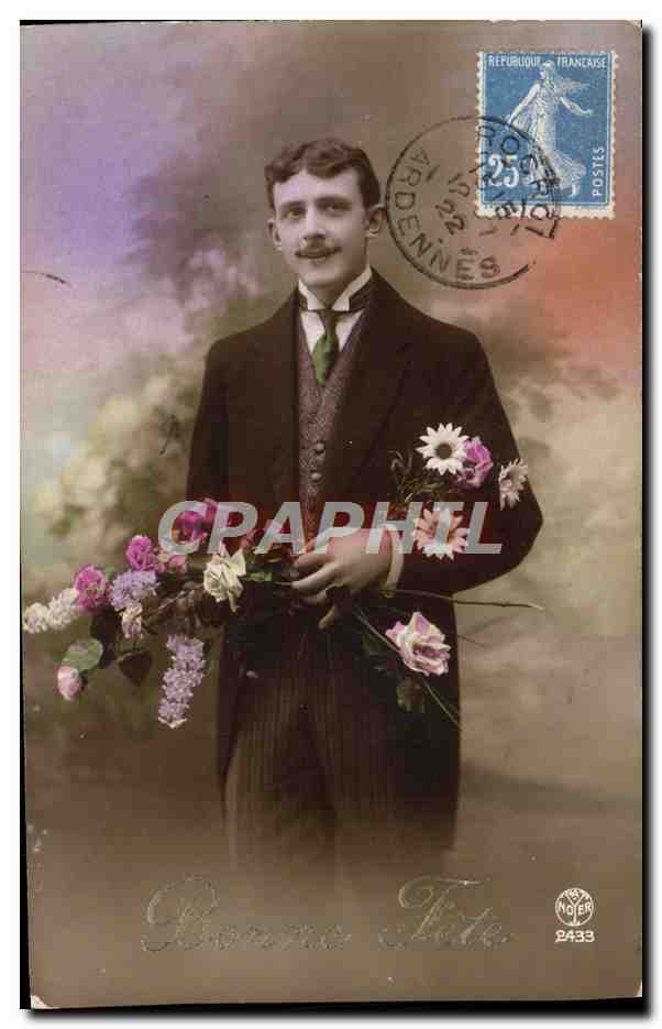 CPA Fantaisie Homme