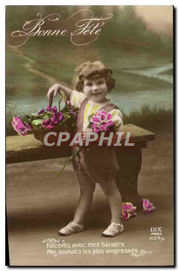 CPA Fantaisie Enfant