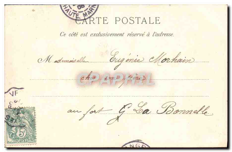 CPA Fantaisie Enfants Ange  — Rückseite