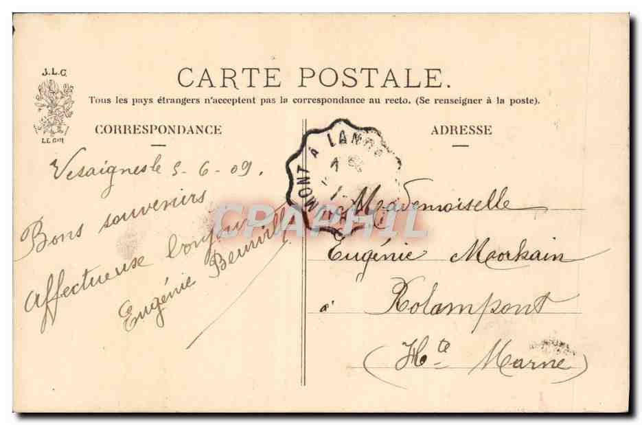 L'Abordage — J.L.C. — n°111 — Achterkant