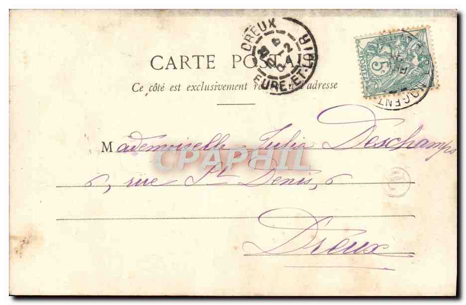 Der Gewinner des Großen Preises — Szene der Verzweiflung — G. I., Paris — Rückseite