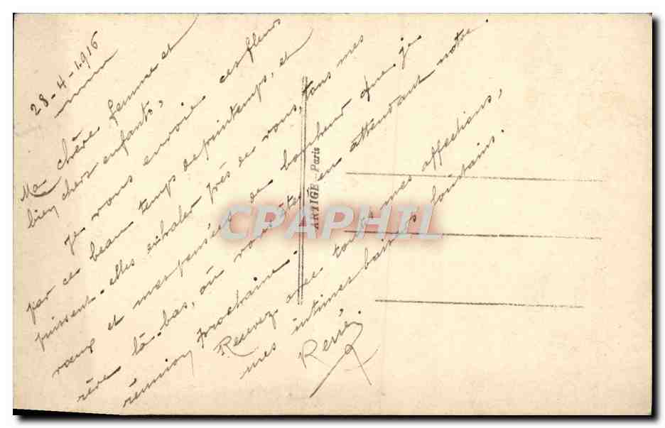 CPA Fantaisie Fleurs Oiseau Hirondelle  — Verso