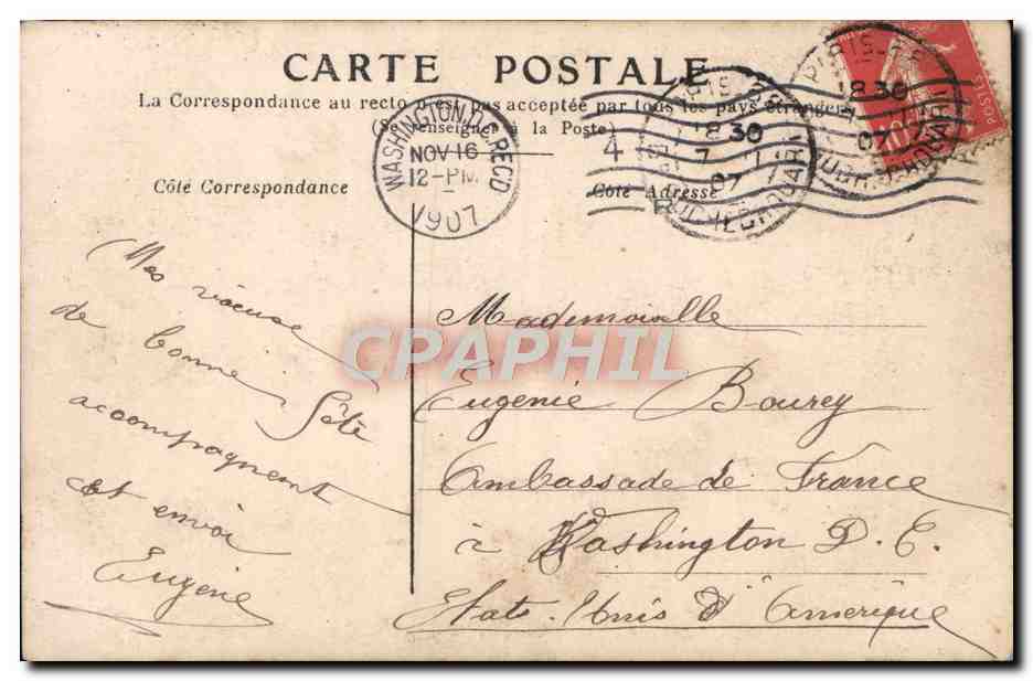 CPA Fantaisie Enfant — Verso