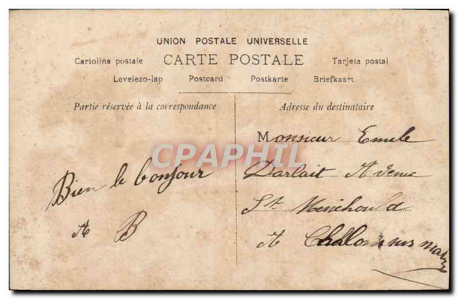 Marie Thierry — Ópera cómica — Reuslanger Paris, n°878/3 — Reverso