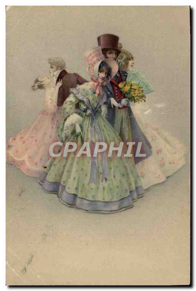 CPA Fantaisie Femme 