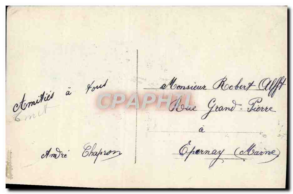CPA Fantaisie Enfant  — Verso