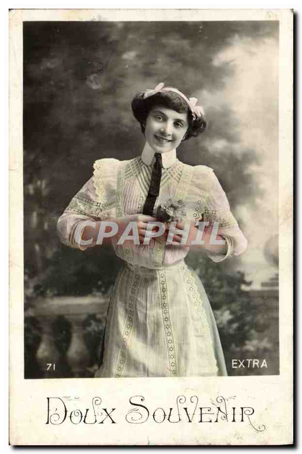 CPA Fantaisie Femme