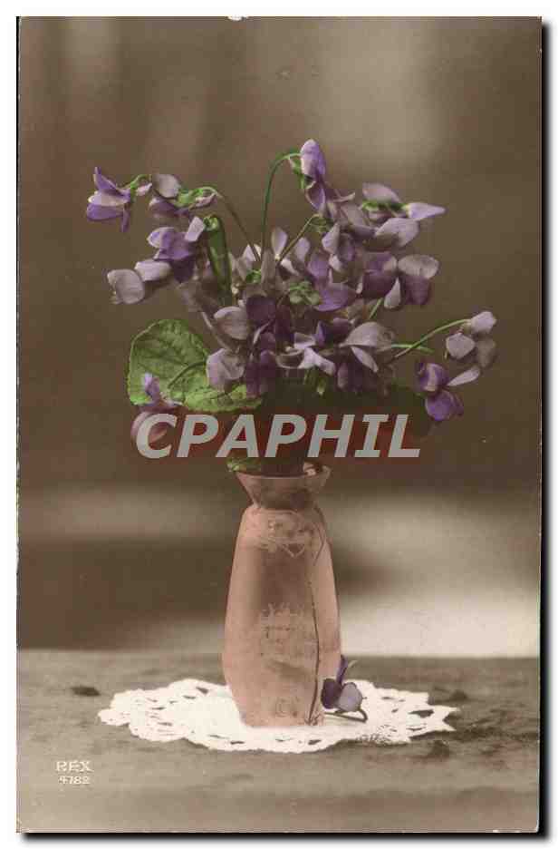 CPA Fantaisie Fleurs