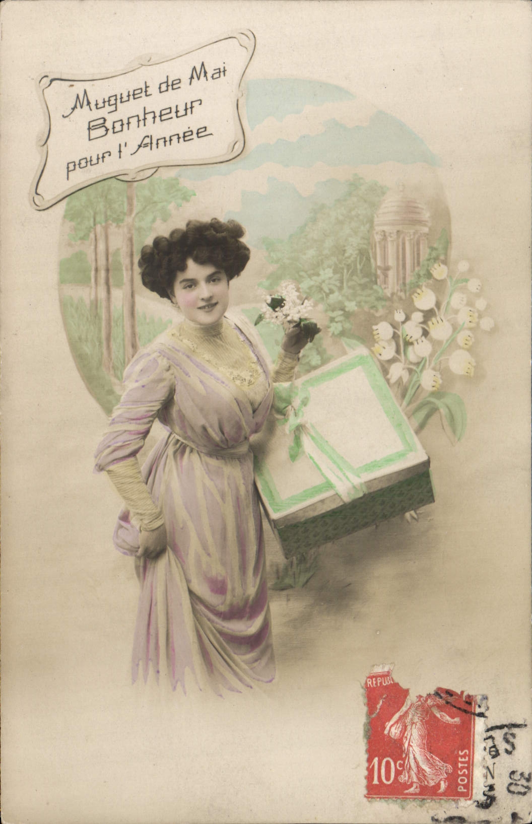CPA Fantaisie Femme 