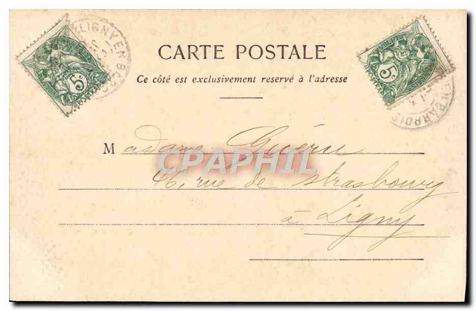 La Famille Durand au Théâtre — Un passage triste — éditeur non visible — Verso