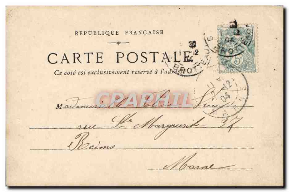 CPA Fantaisie Femme Petit Pierre Religieuse — Rückseite
