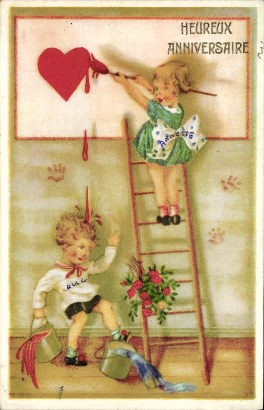 CPA Fantaisie Enfants