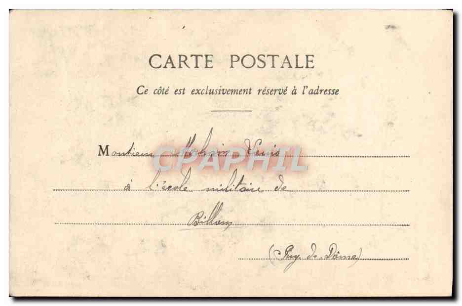 Michel Strogoff — Il traditore Ivan Ogareff — Fototipo A. Bergeret et Cie, Nancy — Verso