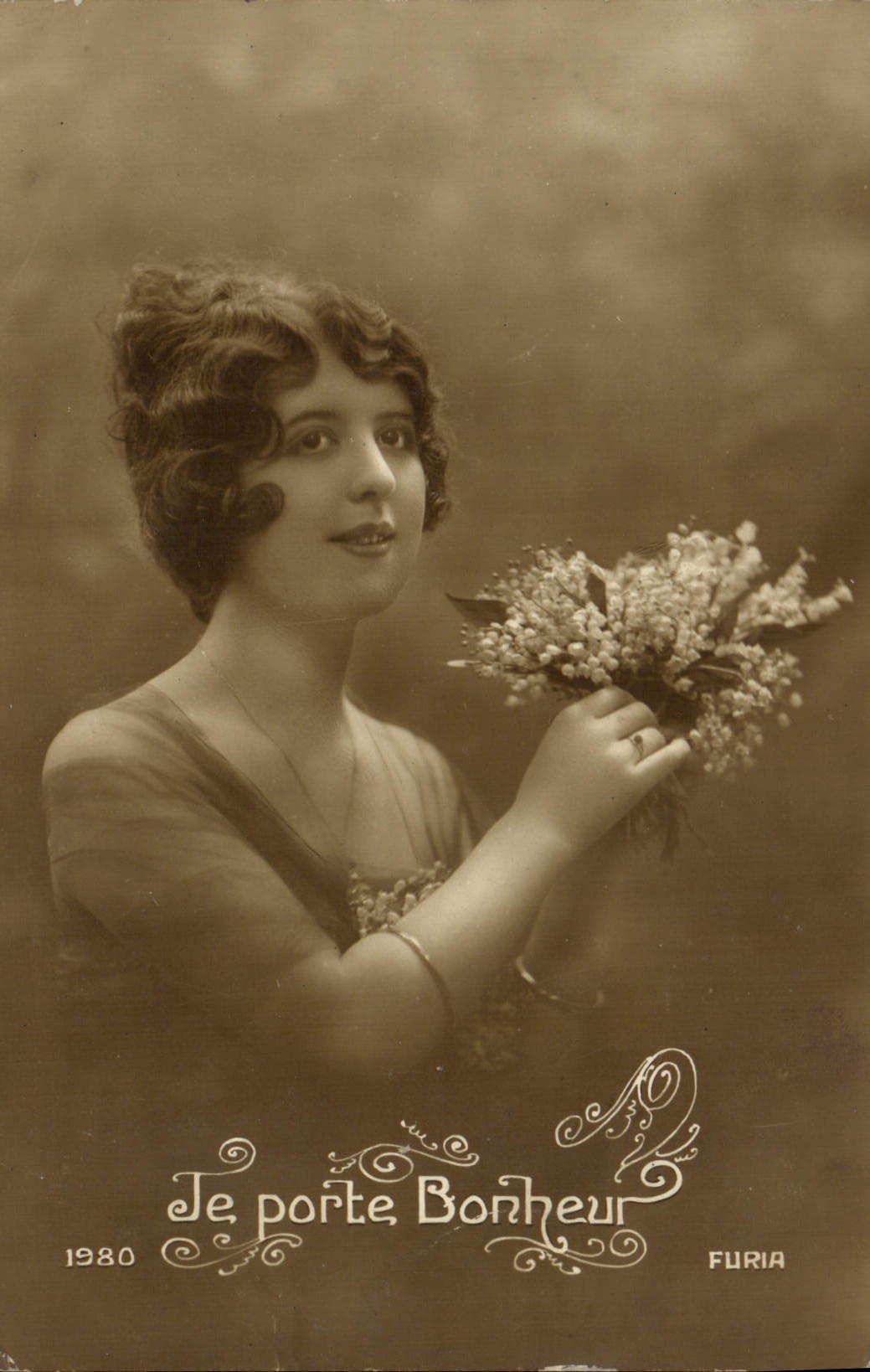 CPA Fantaisie Femme 